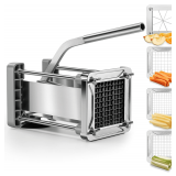 Sopito French Fry Cutter with 1/2', 1/4' blades