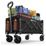 Collapsible Wagon, 220 lbs Foldable Cart