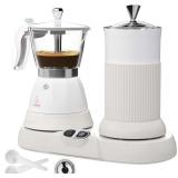 Electric Espresso Machine with Milk Frother 2-in-1