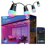 Govee Smart Outdoor String Lights 96ft RGBIC, IP65