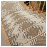 PADOOR 15PC Stair-Treads Non Slip 8'x30' Brown