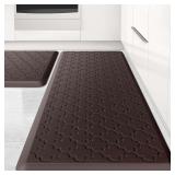 Kitchen Mat 2-Pc Cushioned Anti-Fatigue Floor Mats