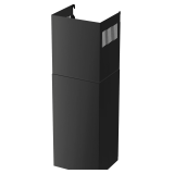 Black Range Hood Extension Chimney FGS-TD24B-ZST