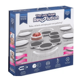 Lazy Susan for Rectangular Tables Set