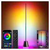Keepsmile Smart RGB LED Floor Lamp with Remote