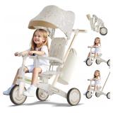 WinHope 9-in-1 Push Tricycle for Toddlers 1-3