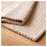 S & L Homes Jute Cotton Hand Woven Rug (8' x 10')
