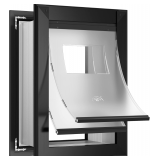 Extra Large Dog Door for Wall with Aluminum Frame
