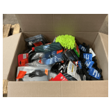 Box Of Miscellaneous Home Depot Items