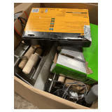 Box of Home Depot items
