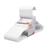 White Plastic Hangers (20-Pack)