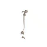 Sundae 1-Handle 1-Spray Tub/Shower Faucet, BN