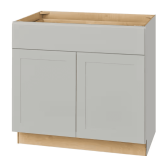 Avondale 36 in. Base Kitchen Cabinet Dove Gray