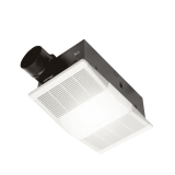80 CFM Ceiling Bath Exhaust Fan with Light Heater