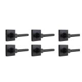Defiant Tonebridge Matte Black Door Handle 6-Piece