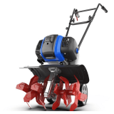 15 in. 53cc Gas Push Garden Tiller Cultivator