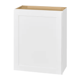 Avondale Shaker Alpine White Wall Cabinet (24')