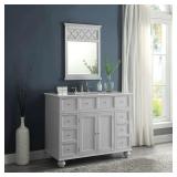 Hampton Harbor Bath Vanity 44x22, Dove Grey