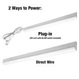 4 ft LED Garage Ceiling Light 1800 lm 4000K