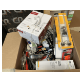 Box Of Miscellaneous Home Depot Items
