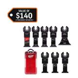Oscillating Multi-Tool Blade Set (8-Piece)