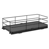 Slide Out Shelf Organizer in Matte Black