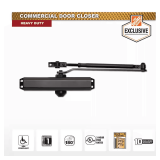 Heavy-Duty Bronze Commercial Door Closer