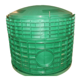 24 in. x 18 in. Tall Septic Tank Riser Combo