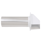 Box Of 4 in. Dryer Vent Kit with Hood