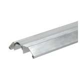 Aluminum Threshold with Vinyl Insert
