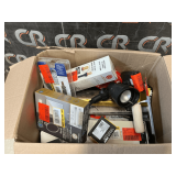 Box Of Miscellaneous Home Depot Items