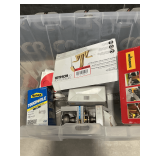 Box of Miscellaneous Home Depot items
