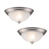Private Brand 12.75' 2-Light Flush Mount (2-Pack)