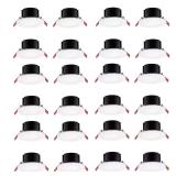 Box on Top LED 4in Round Recessed Light 24-Pack