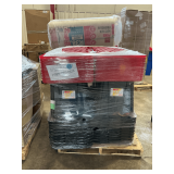 Pallet of 57 Gallon Totes and Lids