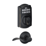 Schlage Camelot Aged Bronze Electronic Lock