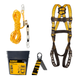 DEWALT Rooftop Safety Kit: D1000 Harness