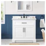 Home Decorators Doveton 36 in Vanity with Top