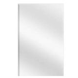 16x26 in. White Frameless Medicine Cabinet