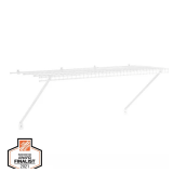 36-36.82 in. W White Shelf Kit