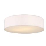 Larson 13in 2-Light Matte White Flush Mount