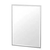 Flush Mount Chrome Framed Mirror 32.5x24.5 in