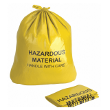Hazardous Waste Bags 55 gal, 24 PK (52x65)