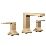 Velum Gold 8 in. Widespread Faucet with Drain Kit