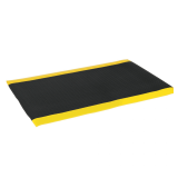 Antifatigue Mat: Diamond Plate 3x5 ft, 1/2' Thick