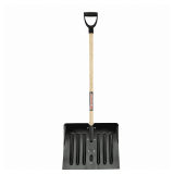 WESTWARD Snow Shovel: Steel, 14.75' Blade