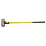 Standard Sledge Hammer: Steel, Fiberglass Handle