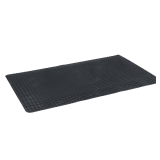 Antifatigue Mat: Diamond Plate, 3x5 ft, 7/8' Thick