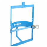 MORSE Drum Lifter: 55 gal Drum, 1,000 lb, Blue