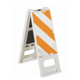 N-Cade Barricade: 36 in Ht, 12x36, Reflective